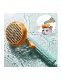 Pet Brush Kedi ve Küçük Irk Köpek Tüy Fırçası Bal Kabağı...