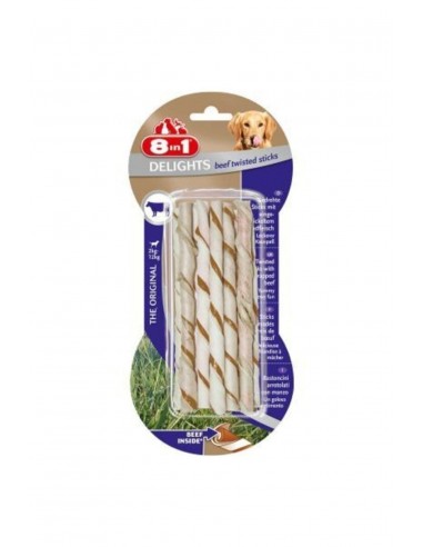 8in1 Delights Biftekli Ağız Sağlığı için Burgu...