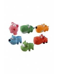 Ferplast Köpek Şeklinde Kauçuk Oyuncak Asortili