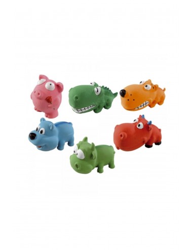 Ferplast Köpek Şeklinde Kauçuk Oyuncak Asortili