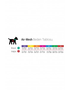 Tailpetz Air-Mesh Harness Köpek Göğüs Tasması (Sarı) [XL] 2