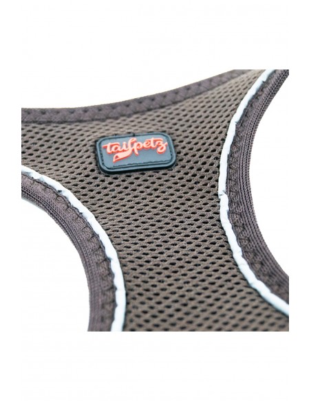 Tailpetz Air Mesh Harness Brown Köpek Göğüs Tasması s