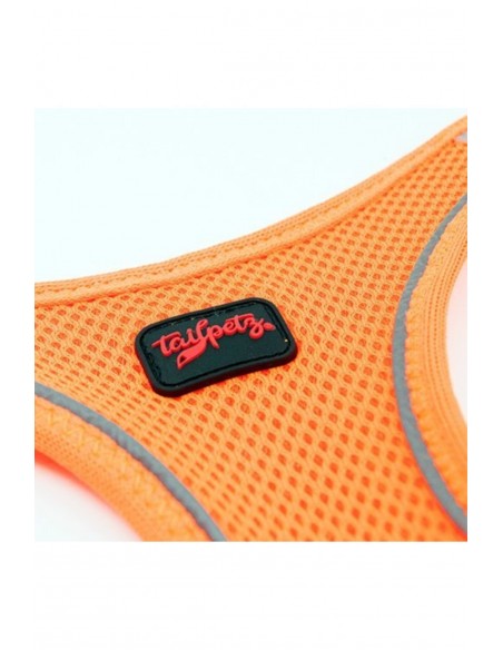 Tailpetz Köpek Göğüs Tasması Neon Turuncu s