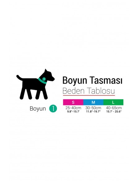 Tailpetz Pass Collar Köpek Boyun Tasması S