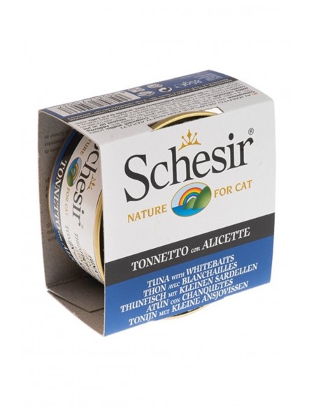 Schesir Ton Balıklı ve Ringa Balıklı Kedi Konservesi 85gr