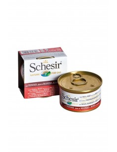 Schesir Ton Balıklı Ve Sığır Etli Pirinçli Kedi Konservesi 85 gr