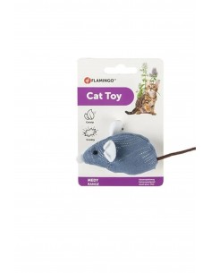 Flamingo Catnip Sesli Peluş Fare Şeklinde Kedi Oyuncağı