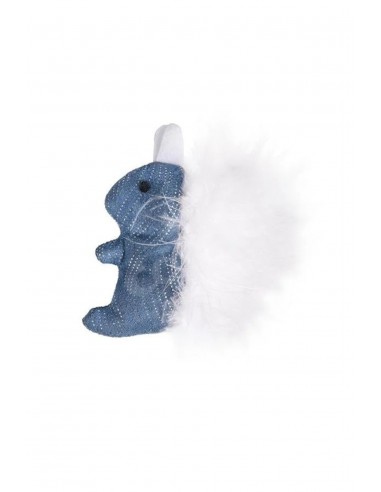 Flamingo Meddy Sincap Şeklinde Mavi Kedi Oyuncağı