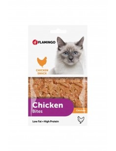 Flamingo Chicken Bites Tavuk Etli Naturel Kedi Ödülü 85 gr