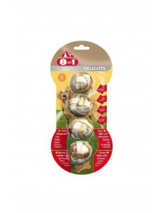 8in1 Delights Bones Köpekler Için Çiğneme Topu Small