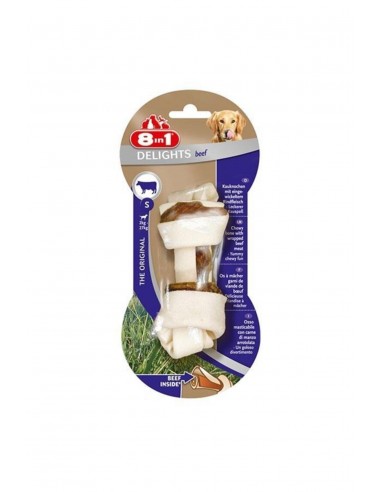 8in1 Delights Bones Biftekli Köpekler İçin Ağız Bakım Kemiği S