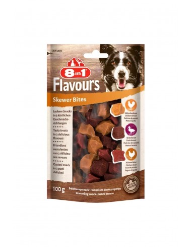 8in1 Delights 8in1 Flavours Skewer Bites Köpek Ödülü 100 Gr