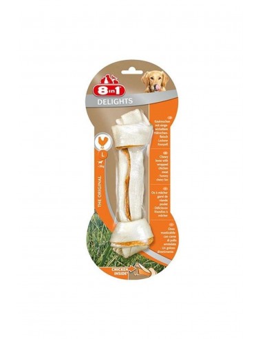 8in1 Delights Bones Düğümlü Tavuklu Köpek Kemiği Large