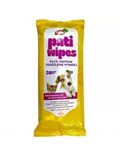 Flexi Pati Wipes Evcil Hayvan Temizleme Islak Mendili 30'lu