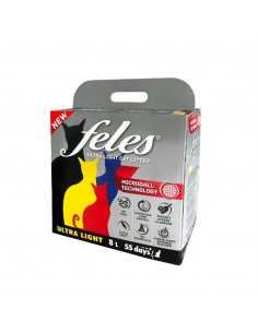 Feles Ultra Light Karbonlu Tozsuz Topaklaşan Kedi Kumu 8lt