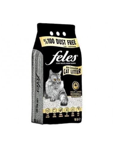 Feles Ultra Light Topaklanan Tozsuz Kedi Kumu...