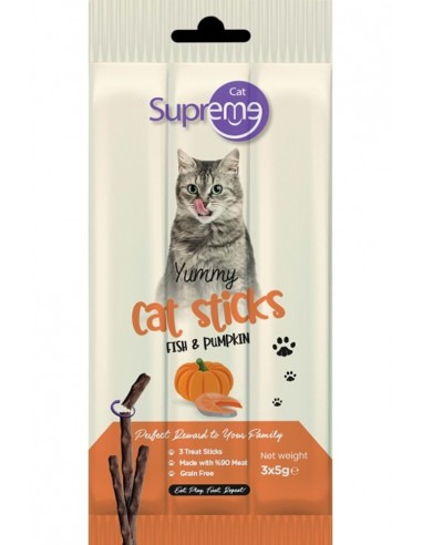 Supreme Cat Ton Balıklı ve Bal Kabaklı Stick...