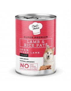 Chef's Choice Kıyılmış Kuzulu ve Pirinçli Yetişkin Köpek...