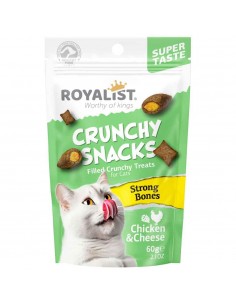 Royalist Kedi Ödülü Crunchy Snacks Tavuku Peynirli 60 Gr
