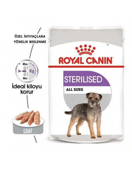Royal Canin Sterilised Kısır Köpek Konservesi 85 gr