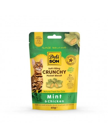 Delibon Crunchy İçi Dolgulu Bisküvi Tavuklu ve...