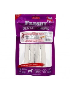 Freshy Tavuk Eti Ve Ciğer Dolgulu Deri Çubuk 120 Gr