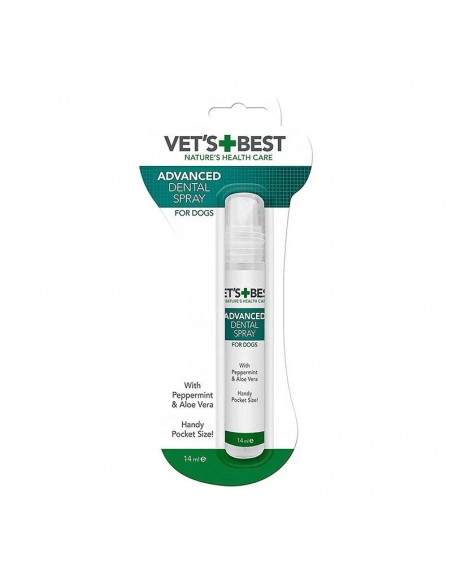 Vet’s Best Advanced Naneli ve Aloe Veralı Köpek Ağız ve Diş Bakım Spreyi 14ml