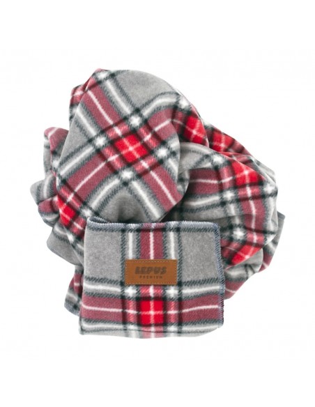 Lepus Kedi Köpek Battaniyesi Kırmızı 75x100cm