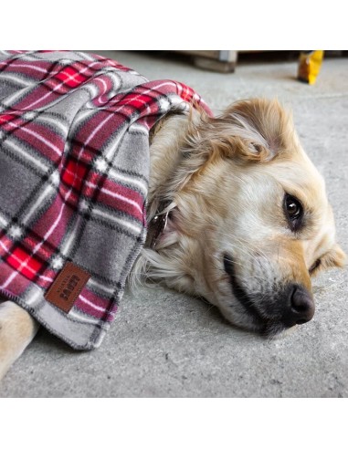 Lepus Kedi Köpek Battaniyesi Kırmızı 75x100cm