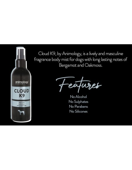 Animology Cloud K9 Bergamot ve Meşe Yosunu Köpek Vücut Spreyi