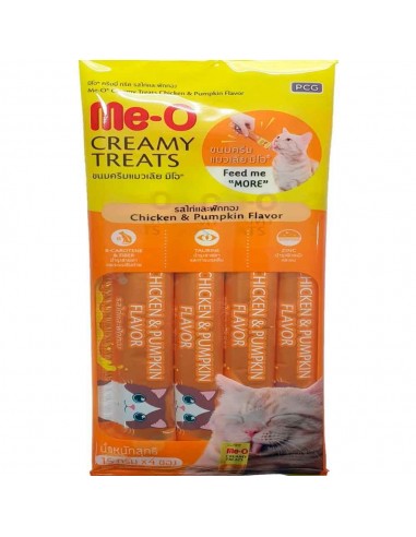 Me-o  Tavuklu Bal Kabaklı Krema Kedi Ödülü 4x15gr