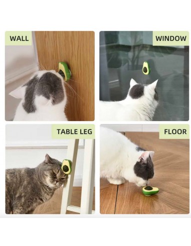Keypet Catnipli İnteraktif Avakado Kedi Oyuncağı