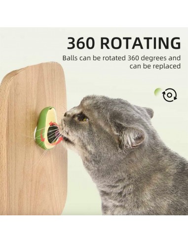 Keypet Catnipli İnteraktif Avakado Kedi Oyuncağı