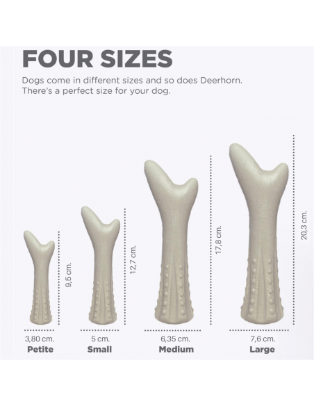 Petstages Geyik Boynuzu Köpek Çiğneme Oyuncağı Small