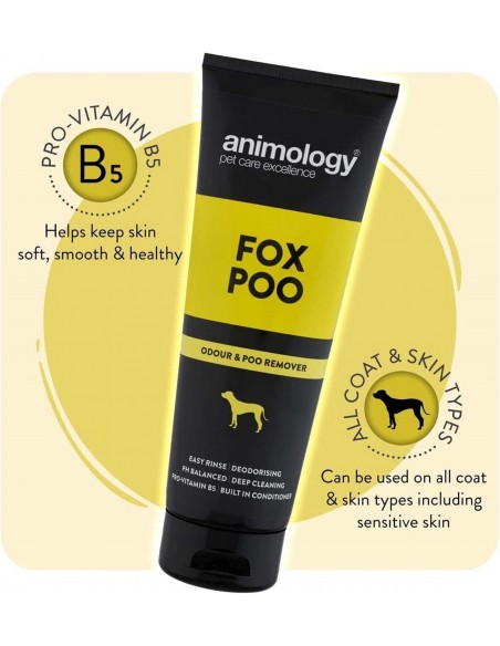 Animology Fox Poo Kötü Koku Giderici Köpek Şampuanı