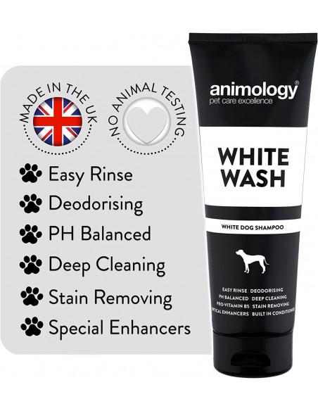 Animology White Wash Beyaz Tüylü Köpek Şampuanı