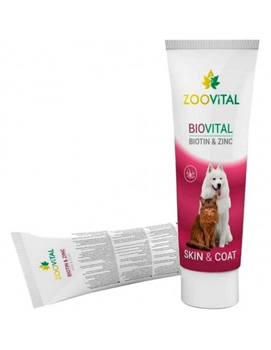 Zoovital Biovital Kedi Köpekler İçin Deri Ve...