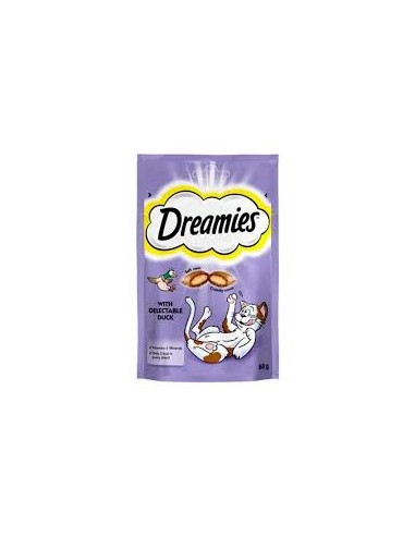 Dreamies İç Dolgulu Ördekli Kedi Ödül Bisküvisi...