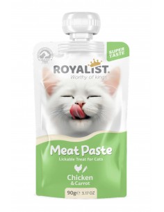 Royalist Meat Paste Tavuklu&Havuçlu 90 Gr Kedi Ödülü