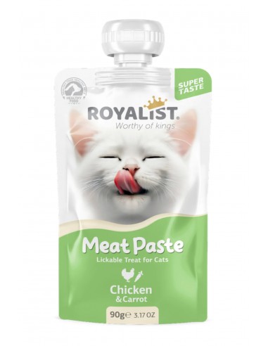 Royalist Meat Paste Tavuklu&Havuçlu 90 Gr Kedi...