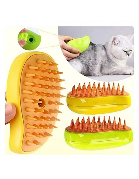 Pet Brush Buharlı Kedi Köpek Tarağı
