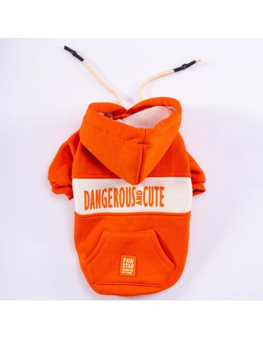 Pawstar Orange Cute Turuncu Kapşonlu Köpek...