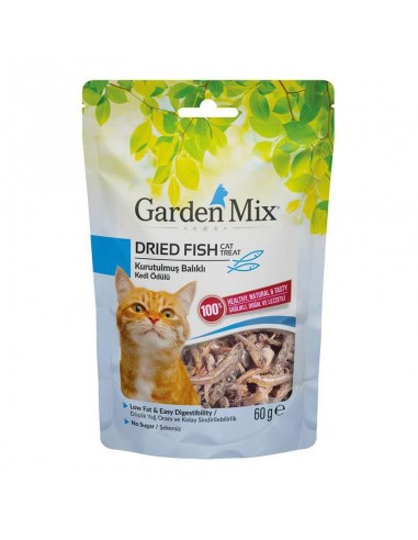 Garden Mix Kurutulmuş Balıklı Kedi Ödülü 60g