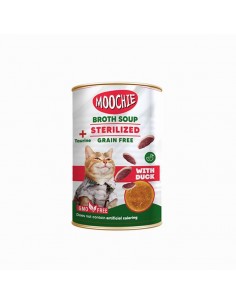 MOOCHIE Ördekli Tahılsız Kısırlaştırılmış Kedi Çorbası 135ml