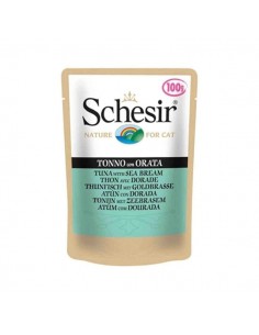 Schesir Ton Balıklı Çipuralı Pouch Kedi Konservesi 100 Gr