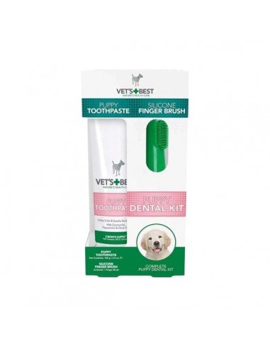 Vets Best Puppy Dental Kit Kedi Köpek Diş Bakım...