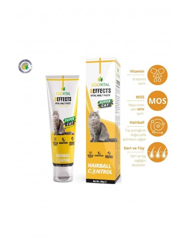 Zoovital Malt Paste Kedi Macunu 3 Etkili 100 g