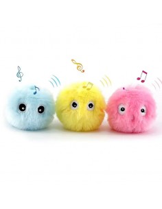 Demirhan Chirping Ball 3 Farklı Seste Peluş Kedi Topu...