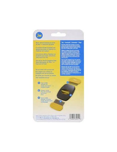 JW 2 in 1 Fine and Flea Combs Pire Tarağı