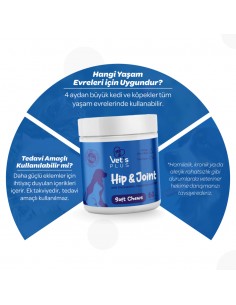 Vet's Plus Hip&Joint Kedi ve Köpekler İçin Eklem... 2